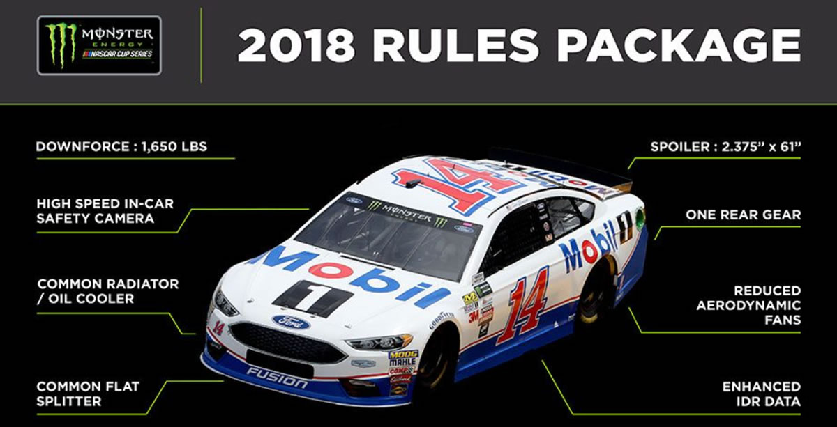 2018 NASCAR Rules Package