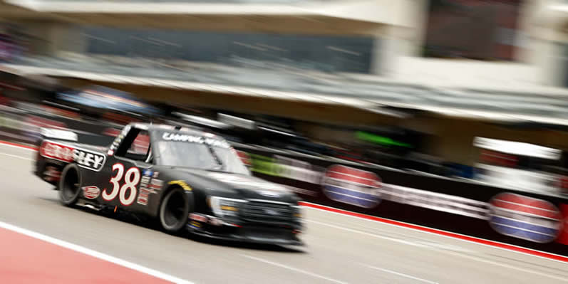Todd Gilliland drives at Circuit of The Americas