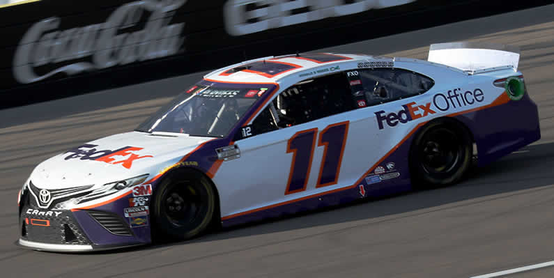 Denny Hamlin had best Loop Data Driver Rating