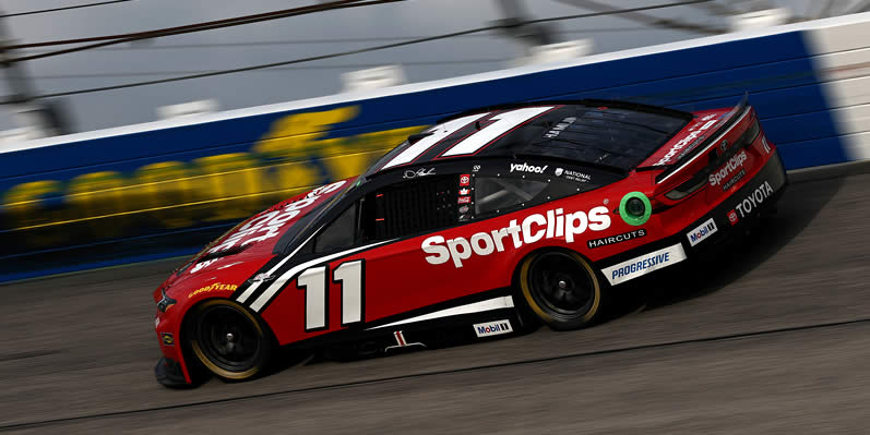 Denny Hamlin drives
