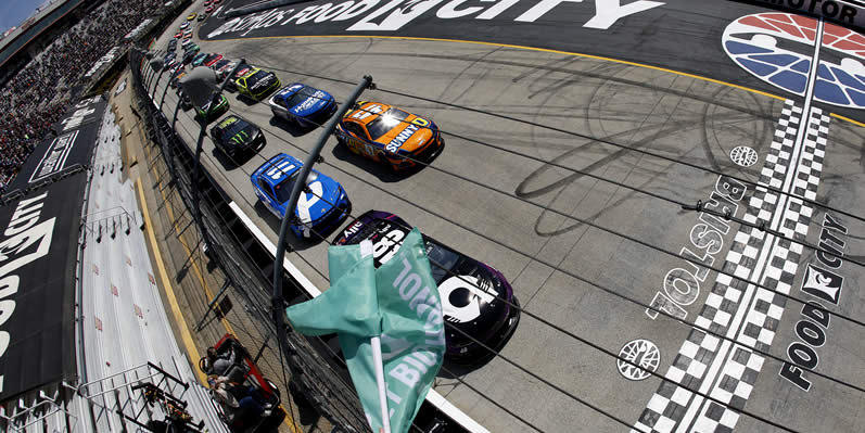 Alex Bowman leads the field