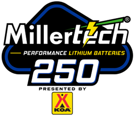 MillerTech Battery 250 Presented by KOA logo