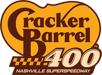 Cracker Barrel 400 logo