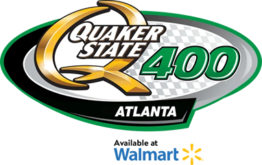 Quaker State 400 Available at Walmart logo