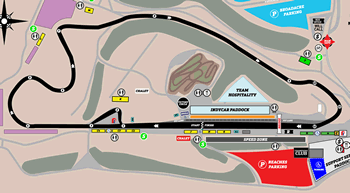 Portland International Raceway seating